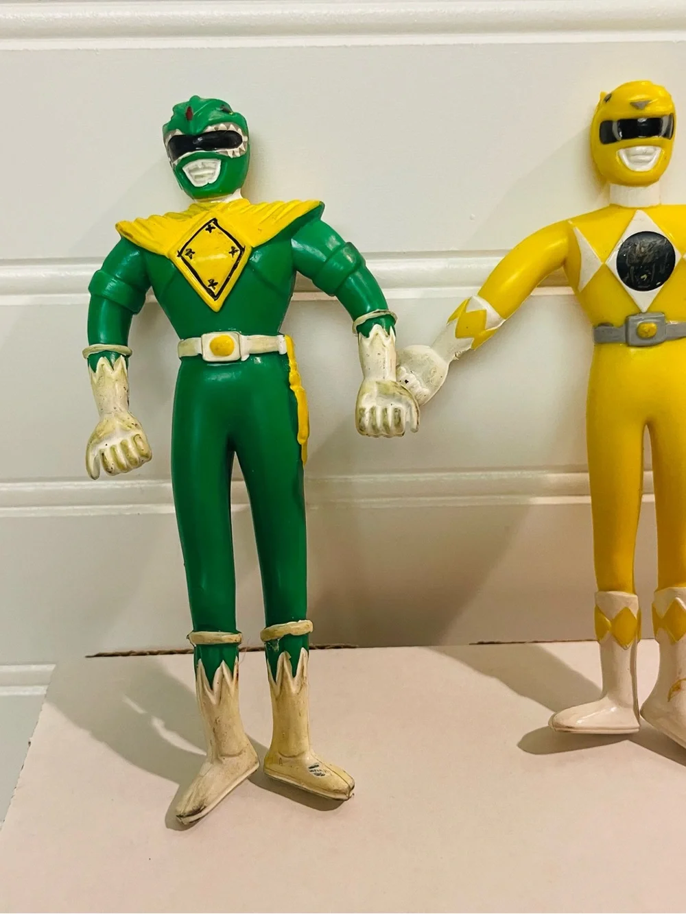 Mighty Morphin Power Rangers 1990s Action Figures, Belt Buckle & Coins Ck Pics